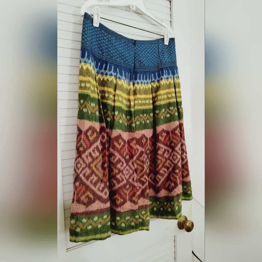 Vintage Plus Size Peruvian Textile Pattern Woven … - image 6